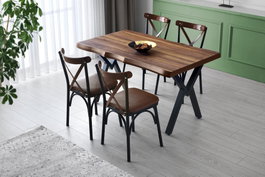 Hanah Home Efor - 1412 Mesa de Comedor Nogal